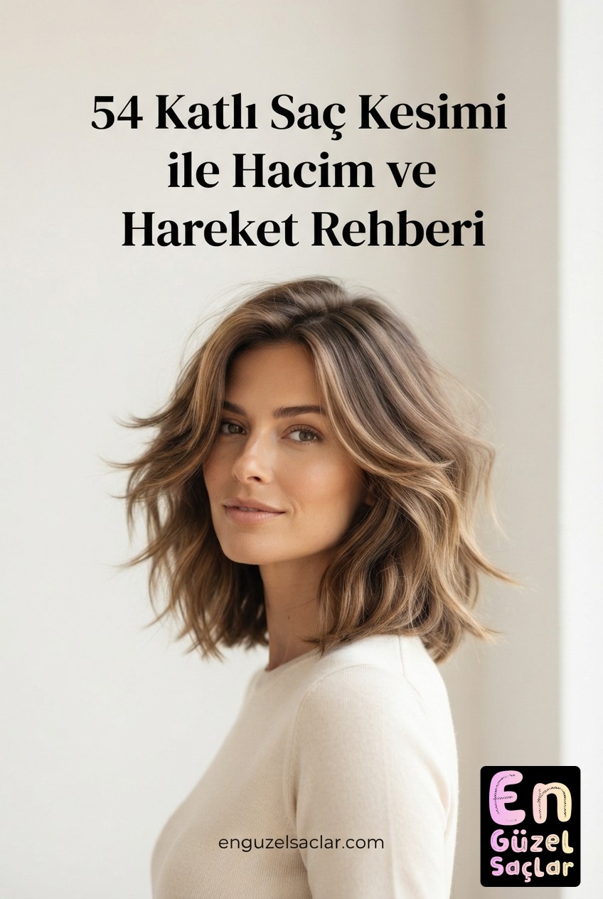 54 Katlı Saç Kesimi ile Hacim ve Hareket Rehberi