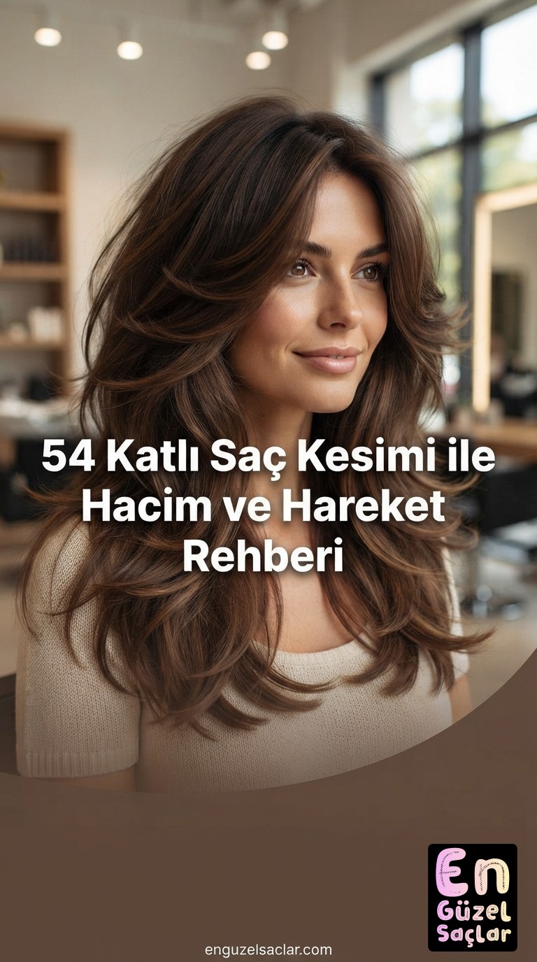 54 Katlı Saç Kesimi ile Hacim ve Hareket Rehberi
