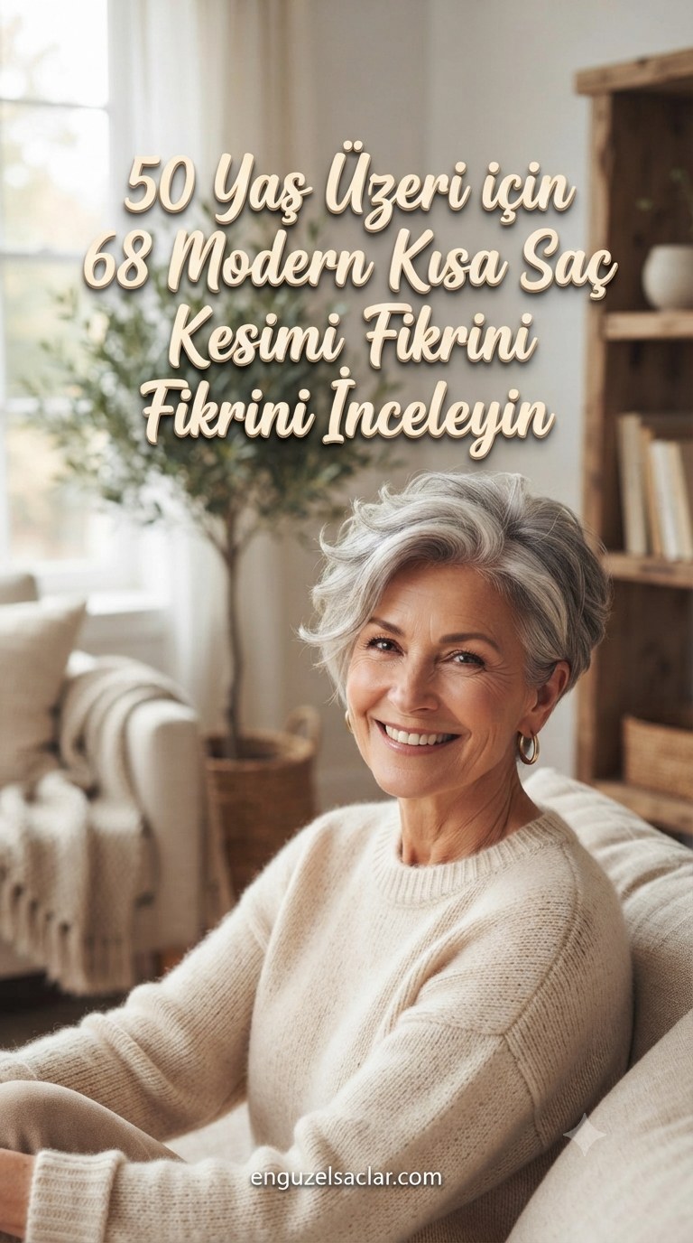 50 Yaş Üzeri için 68 Modern Kısa Saç Kesimi Fikrini İnceleyin