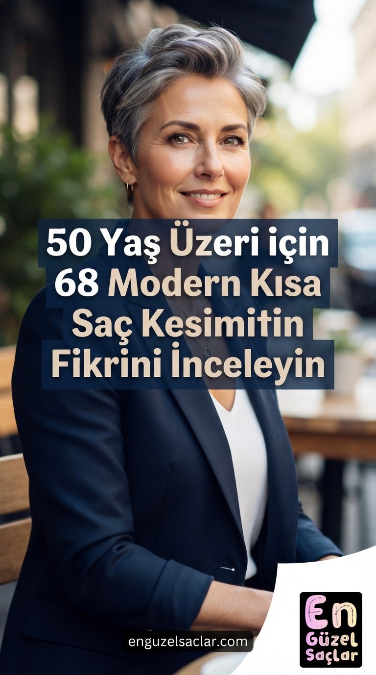50 Yaş Üzeri için 68 Modern Kısa Saç Kesimi Fikrini İnceleyin
