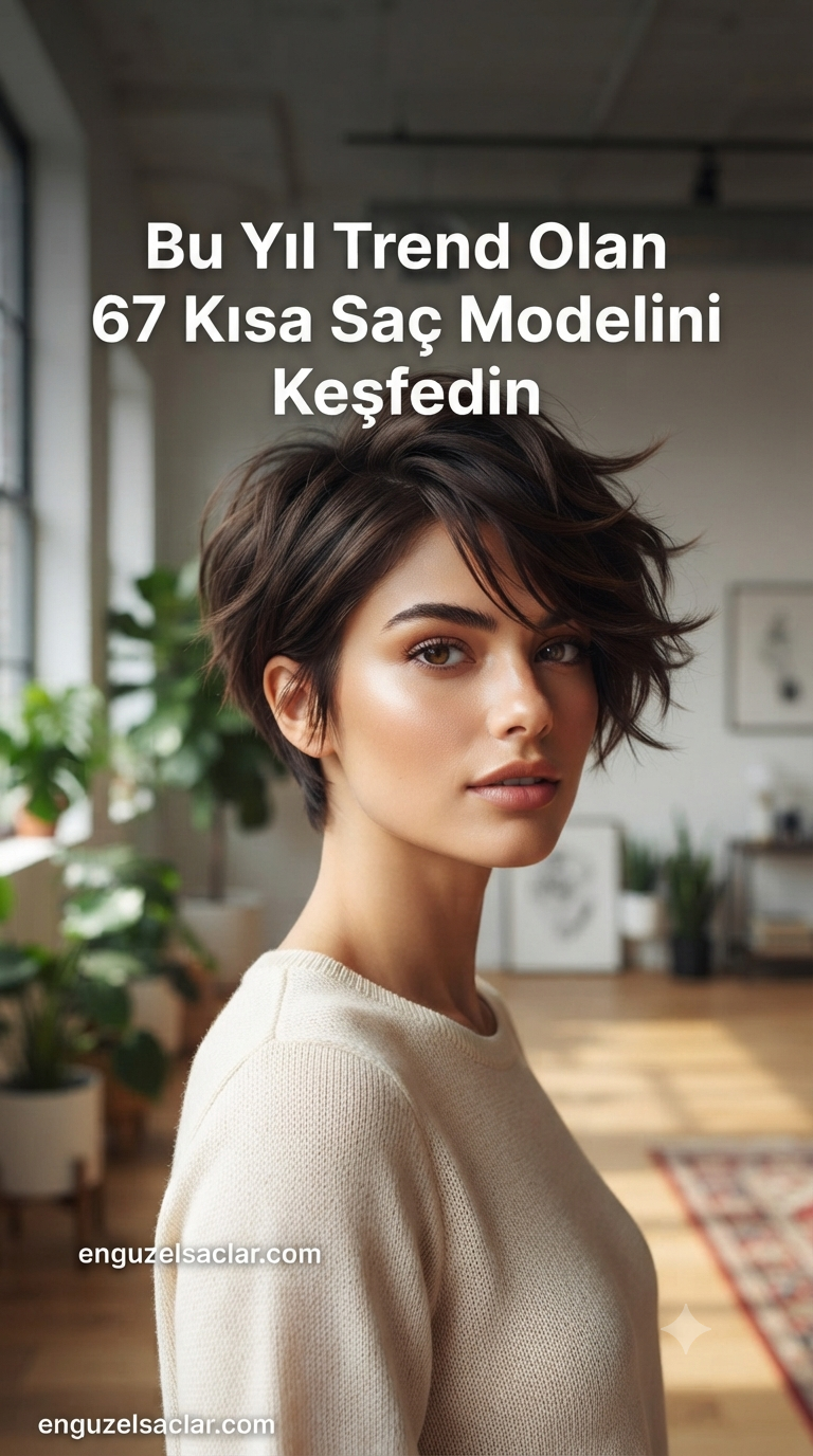 Bu Yıl Trend Olan 67 Kısa Saç Modelini Keşfedin