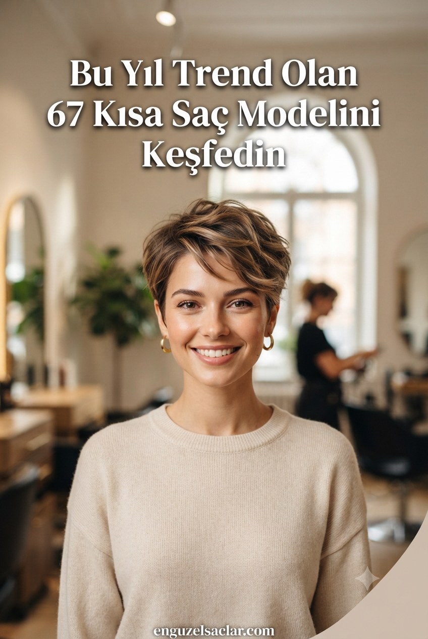Bu Yıl Trend Olan 67 Kısa Saç Modelini Keşfedin