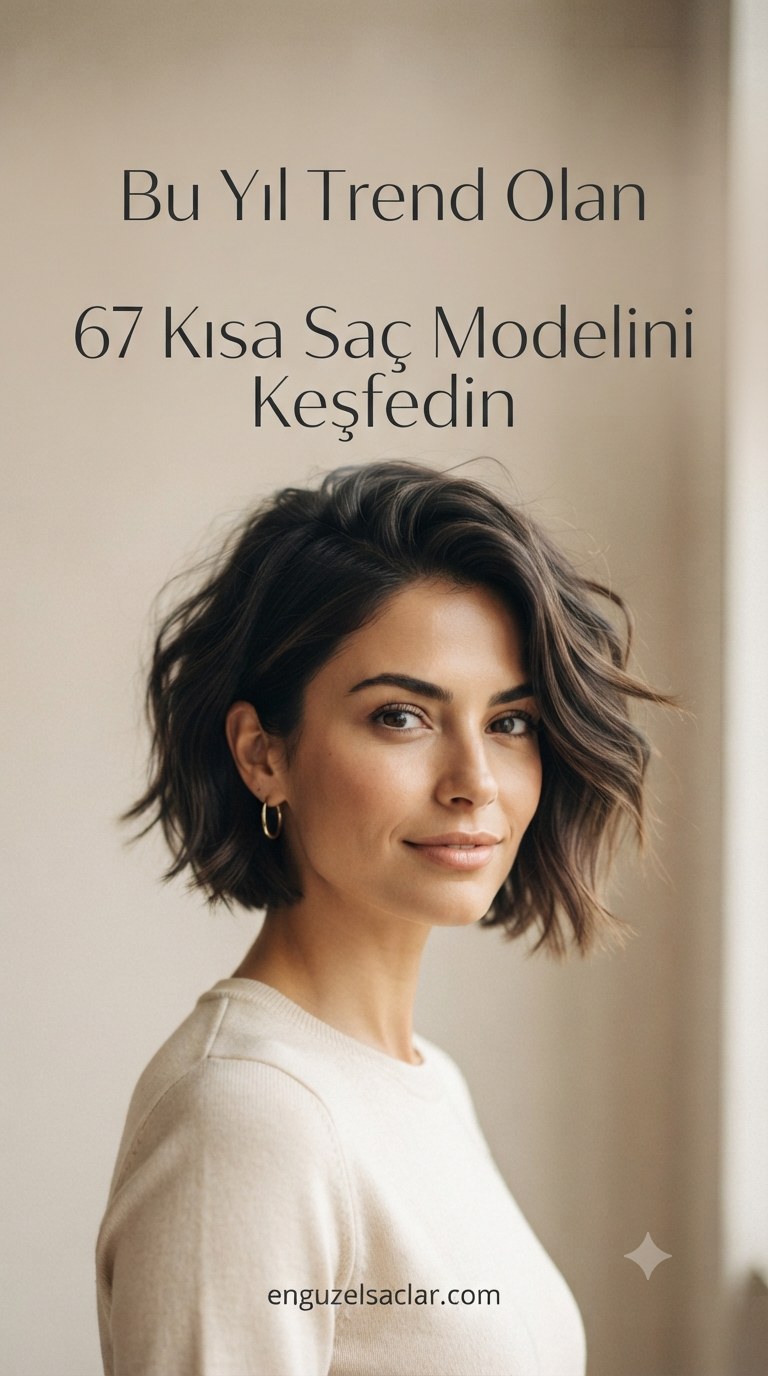 Bu Yıl Trend Olan 67 Kısa Saç Modelini Keşfedin