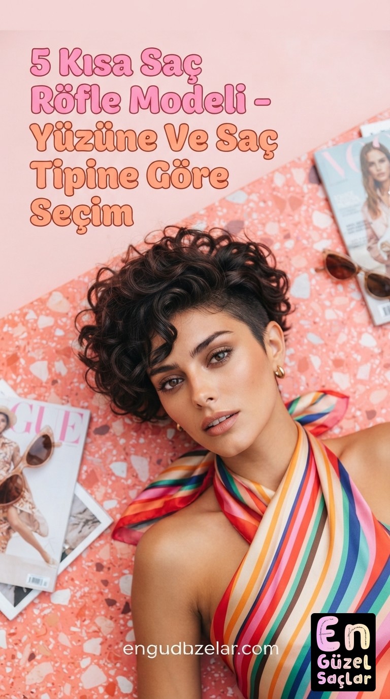 5 Kısa Saç Röfle Modeli - Yüzüne Ve Saç Tipine Göre Seçim