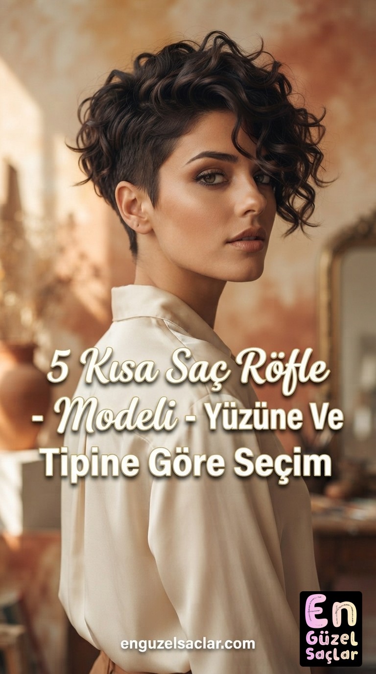 5 Kısa Saç Röfle Modeli - Yüzüne Ve Saç Tipine Göre Seçim