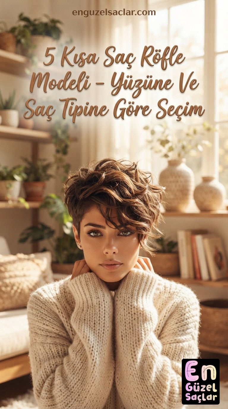 5 Kısa Saç Röfle Modeli - Yüzüne Ve Saç Tipine Göre Seçim
