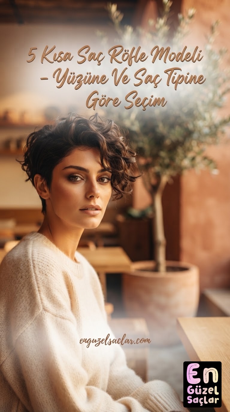 5 Kısa Saç Röfle Modeli - Yüzüne Ve Saç Tipine Göre Seçim