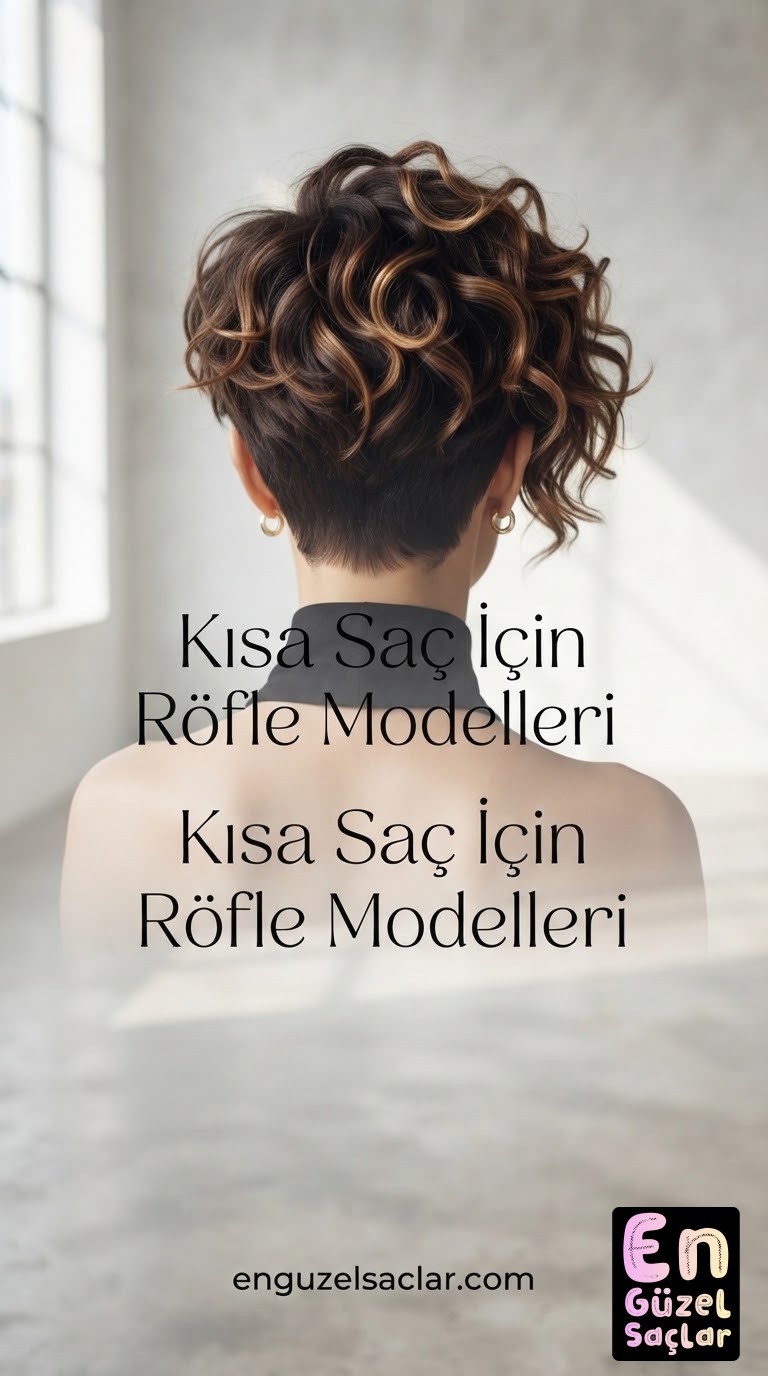 Kısa Saç İçin Röfle Modelleri