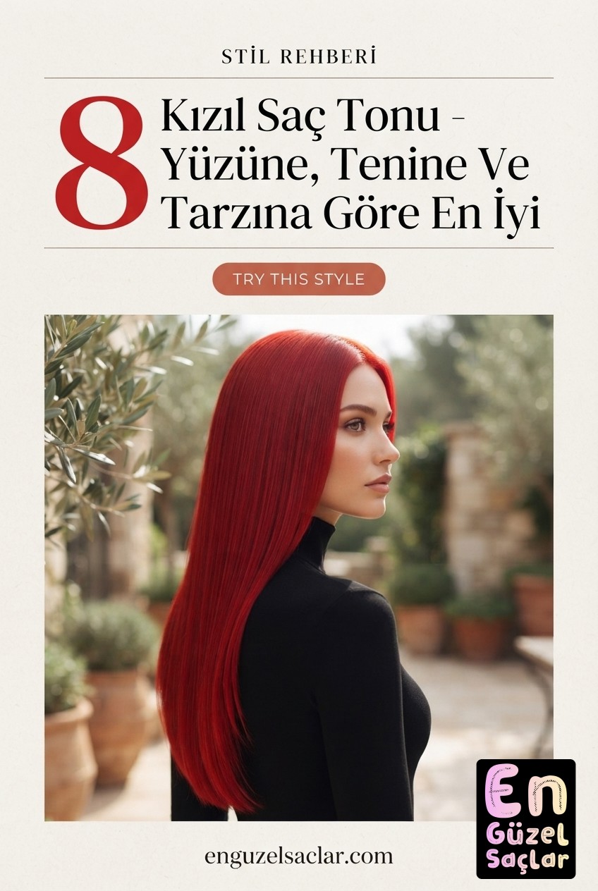 8 Kızıl Saç Tonu - Yüzüne, Tenine Ve Tarzına Göre En İyi