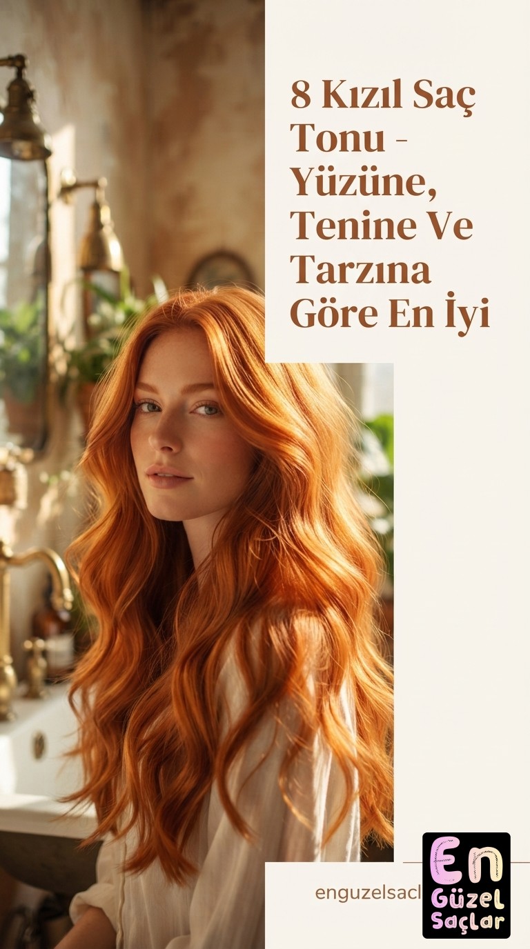 8 Kızıl Saç Tonu - Yüzüne, Tenine Ve Tarzına Göre En İyi