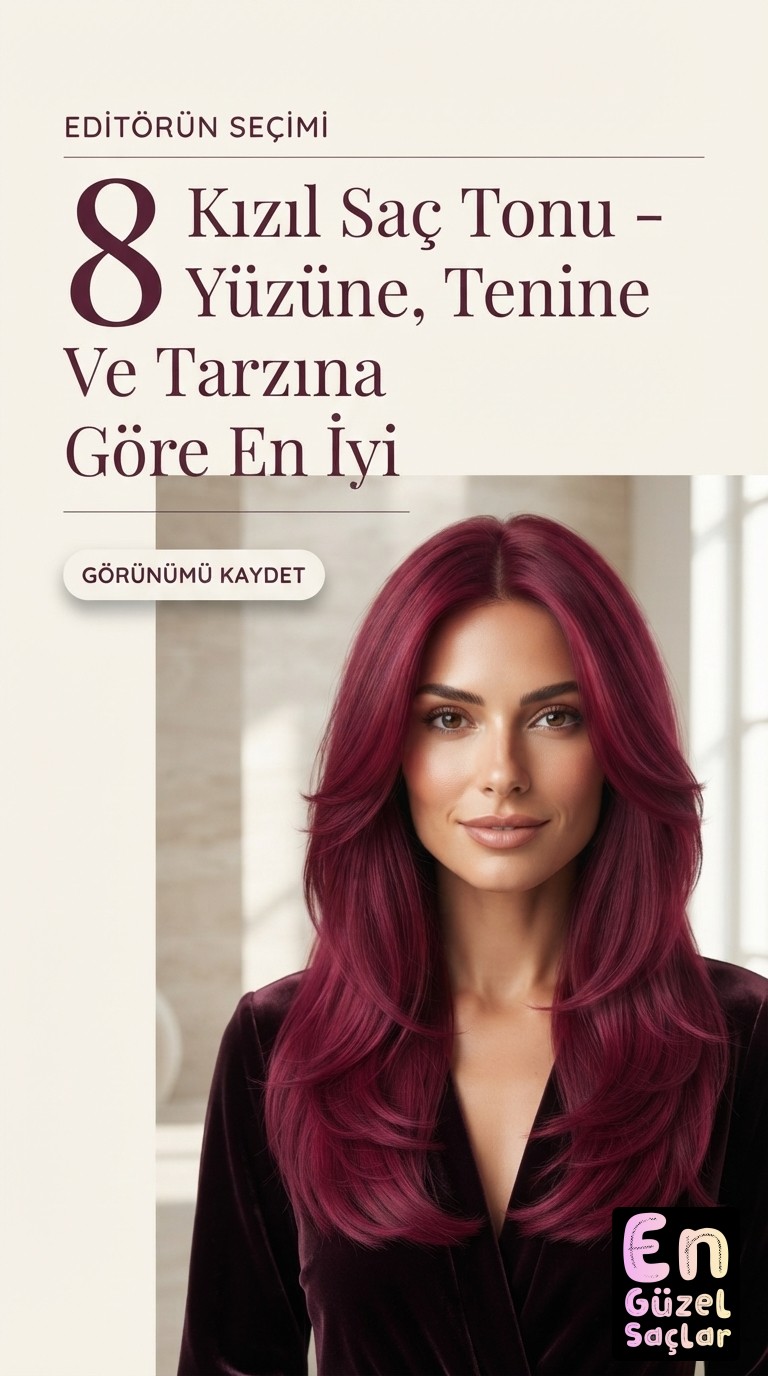 8 Kızıl Saç Tonu - Yüzüne, Tenine Ve Tarzına Göre En İyi