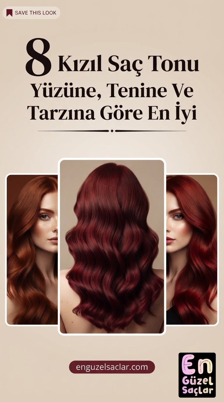 8 Kızıl Saç Tonu - Yüzüne, Tenine Ve Tarzına Göre En İyi