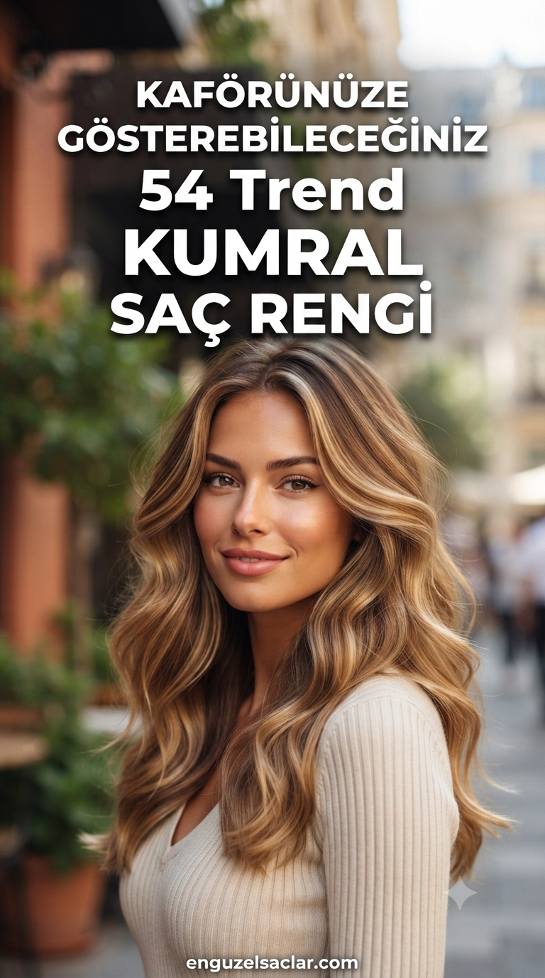 Kuaförünüze Gösterebileceğiniz 54 Trend Kumral Saç Rengi