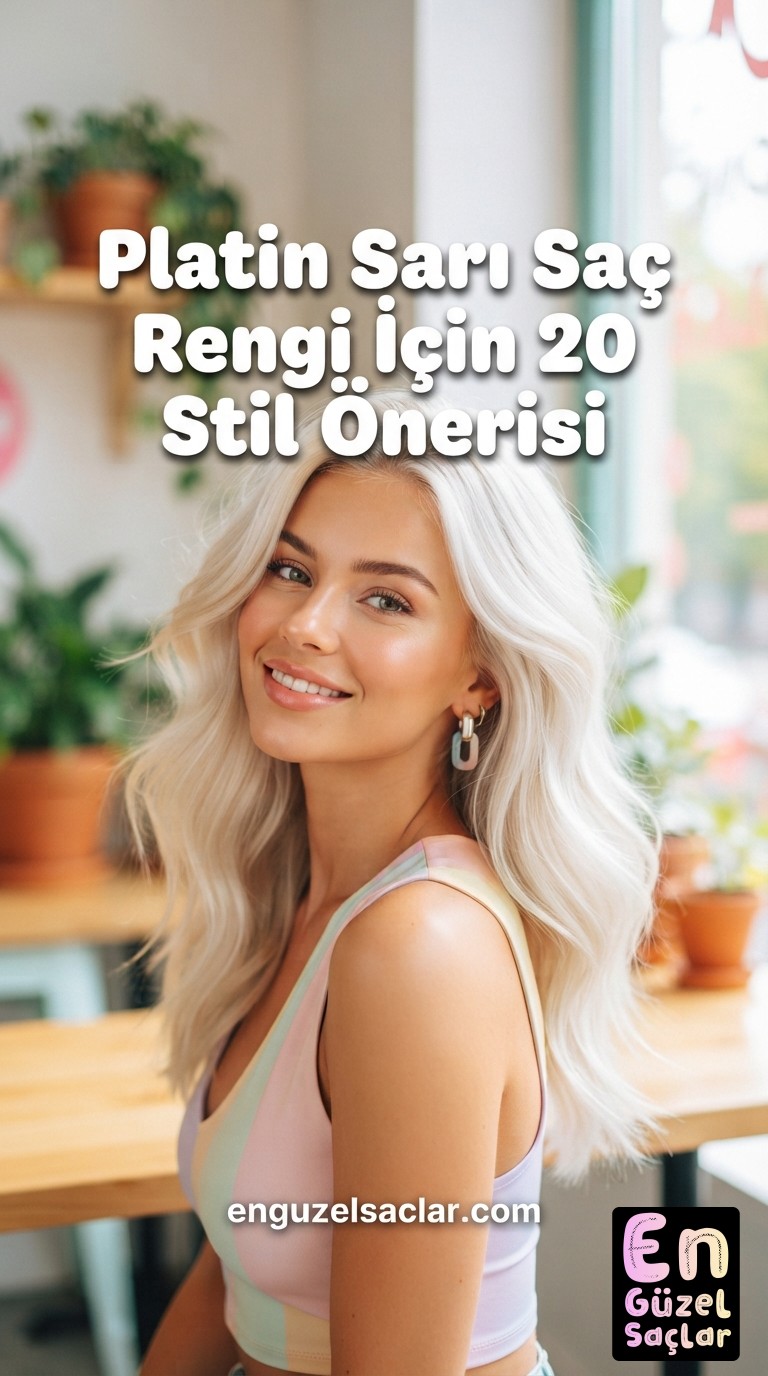 Platin Sarı Saç Rengi İçin 20 Stil Önerisi