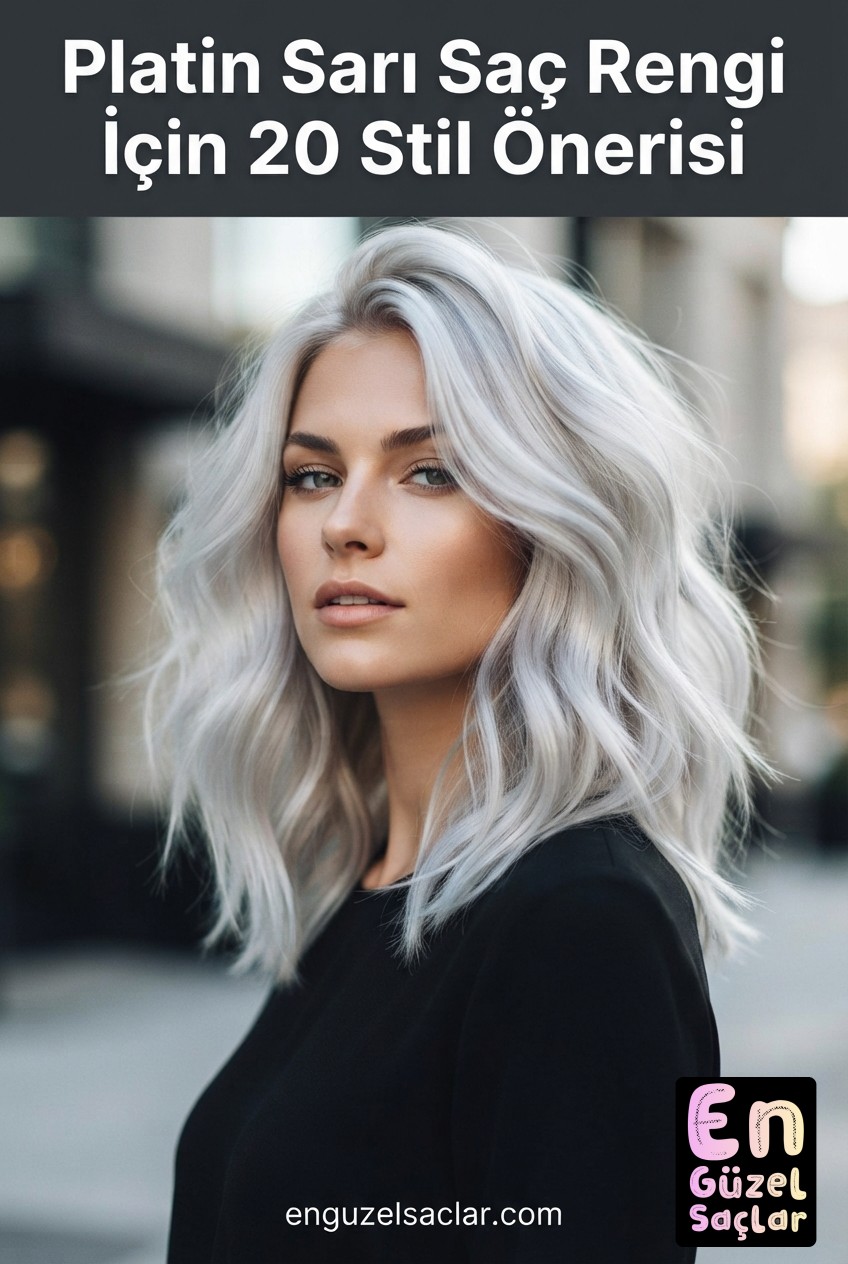 Platin Sarı Saç Rengi İçin 20 Stil Önerisi