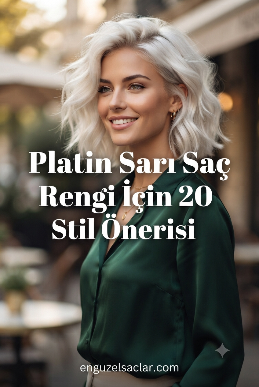 Platin Sarı Saç Rengi İçin 20 Stil Önerisi