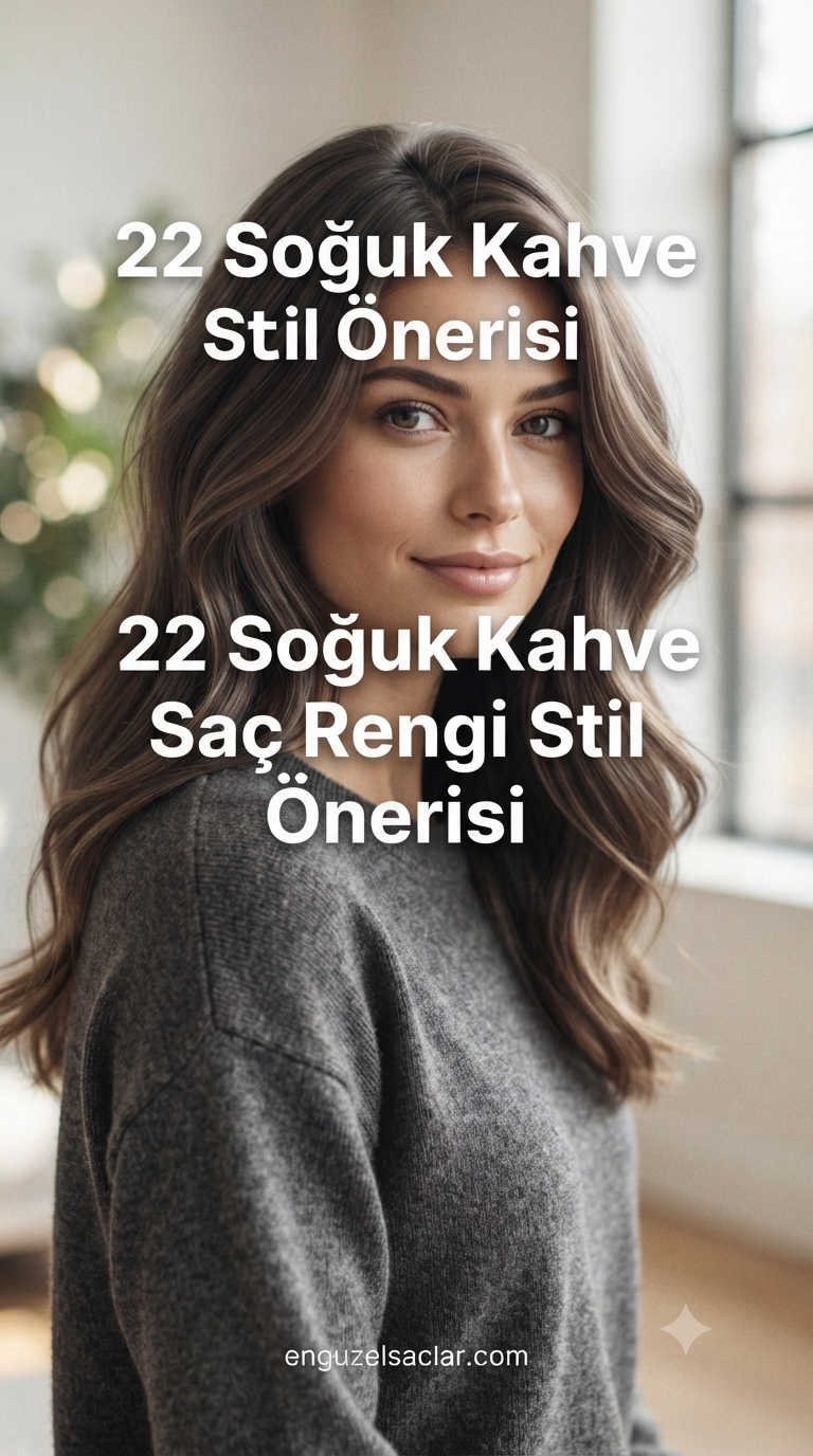 22 Soğuk Kahve Saç Rengi Stil Önerisi
