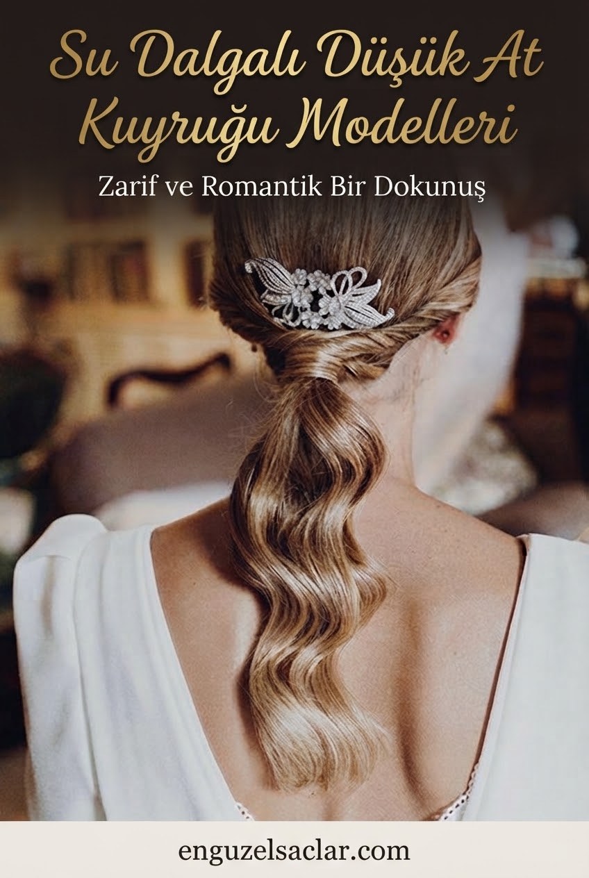 Su Dalgalı Düşük At Kuyruğu Modelleri