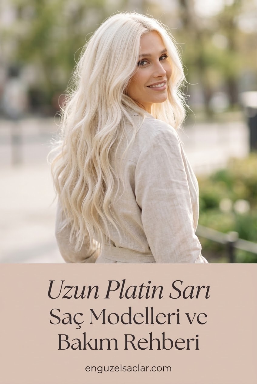 Uzun Platin Sarı Saç Modelleri ve Bakım Rehberi