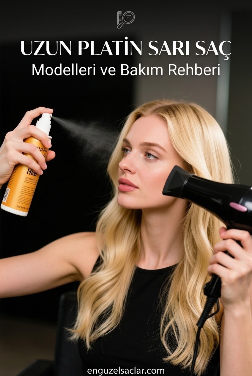 Uzun Platin Sarı Saç Modelleri ve Bakım Rehberi