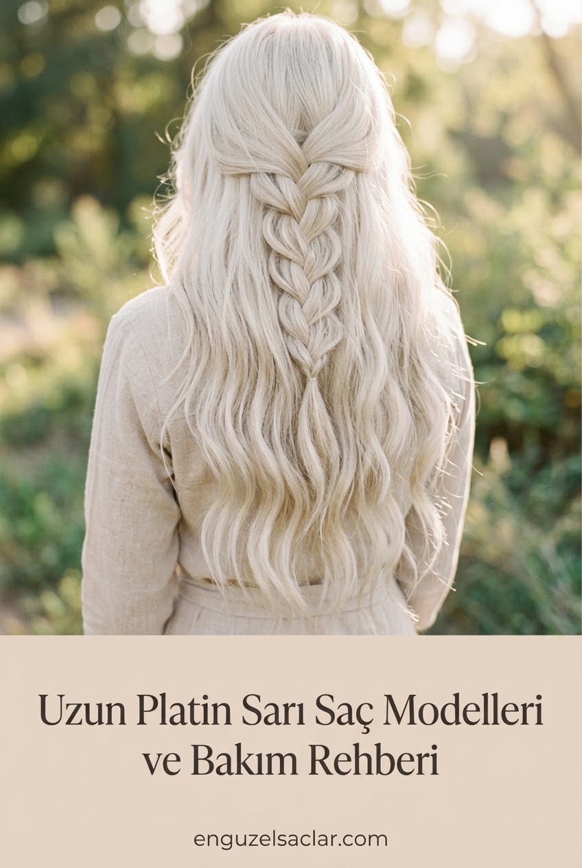 Uzun Platin Sarı Saç Modelleri ve Bakım Rehberi