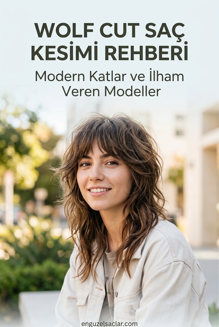Wolf Cut Saç Kesimi Rehberi Modern Katlar ve İlham Veren Modeller