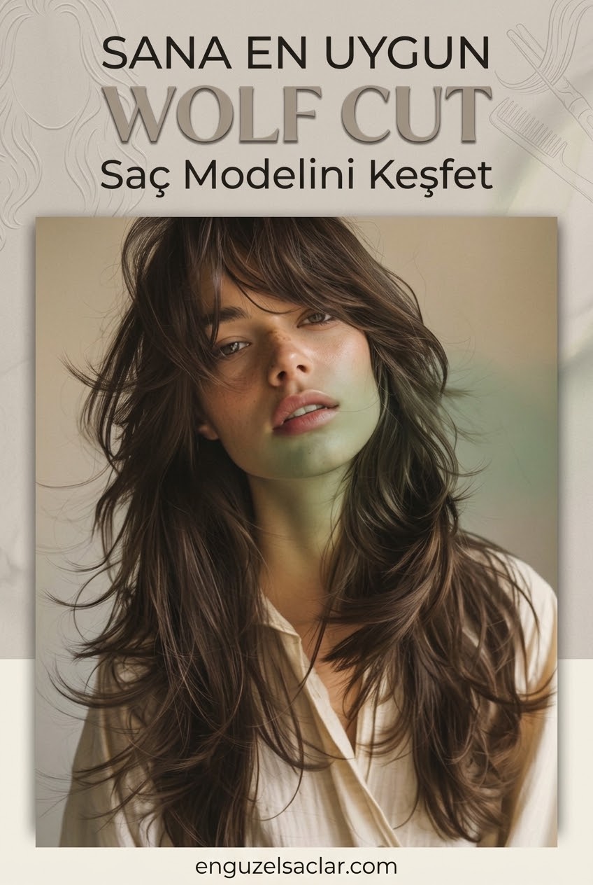 Sana En Uygun Wolf Cut Saç Modelini Keşfet