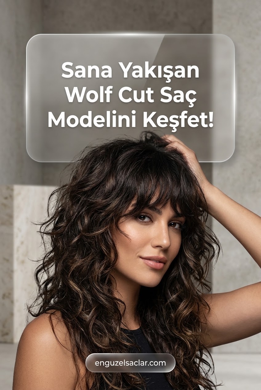 Sana Yakışan Wolf Cut Saç Modelini Keşfet!