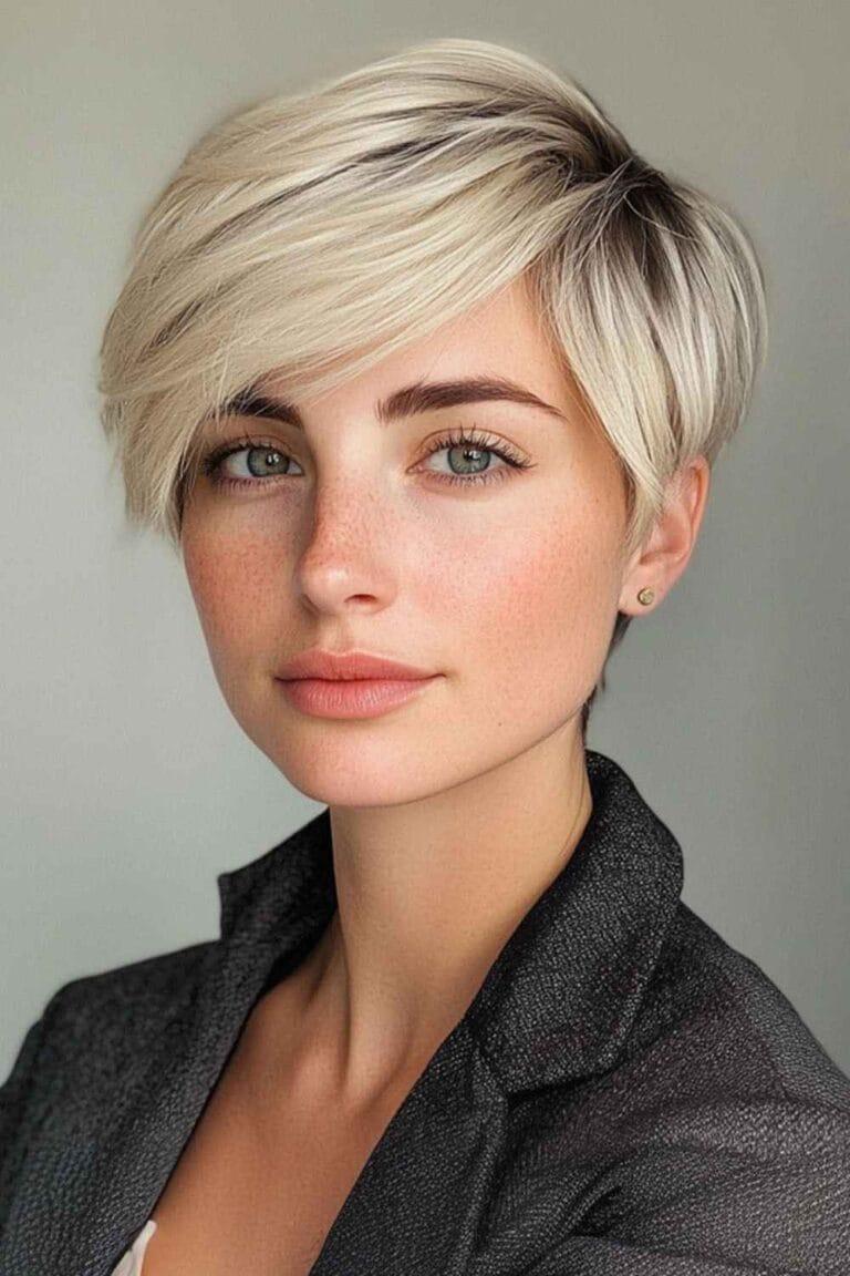 Yan kahküllü pixie tarzı