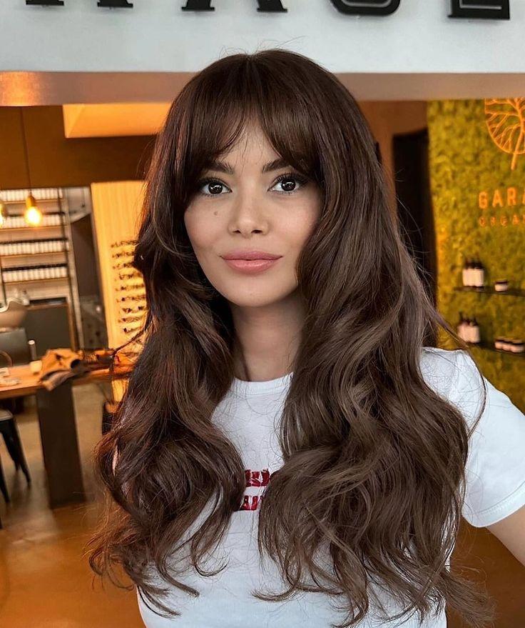 Yüz şekline uygun perçem modeli